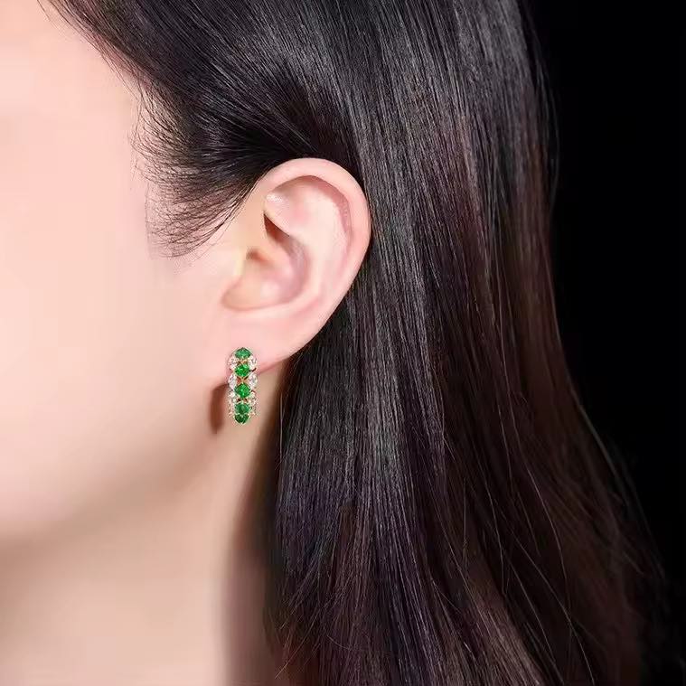 Emerald Earring